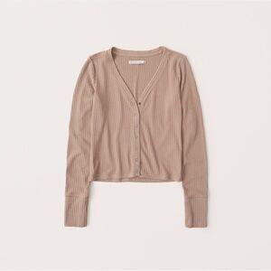 Abercrombie & Fitch Ribbed Cardigan